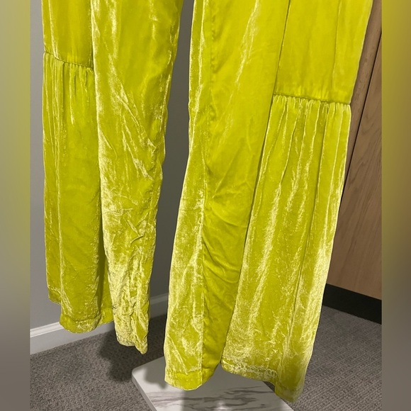 Free People Say La Vie Wide Leg Velvet Pants - Picture 6 of 11